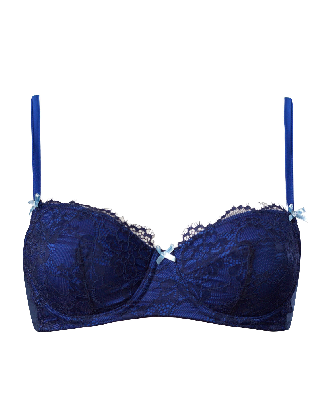 Women's Lace Plunge Push-Up Bra - Auden™ Blue 42D