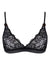 Noir de la Nuit Triangle Bra, Thong & Suspender Gift Set