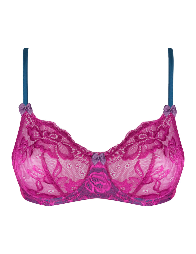 Fuchsia Fever Comfort Bra - Mimi Holliday