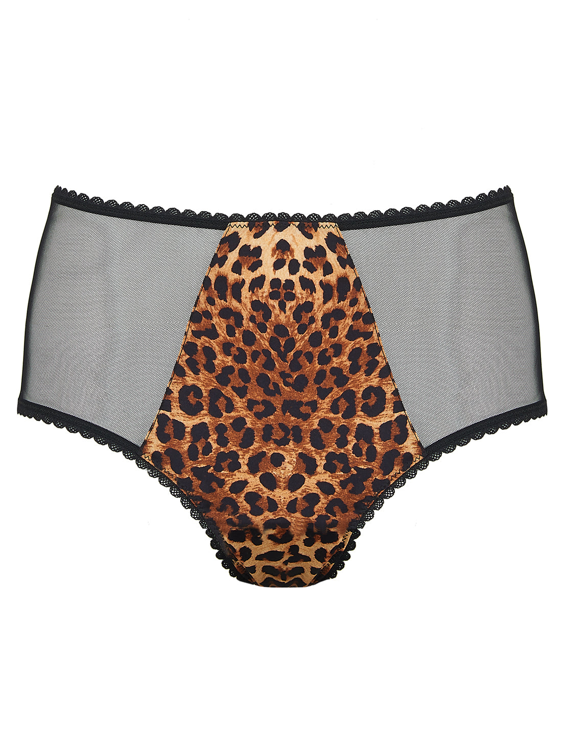  Colorful Lion Head Women's High Waisted Underwear